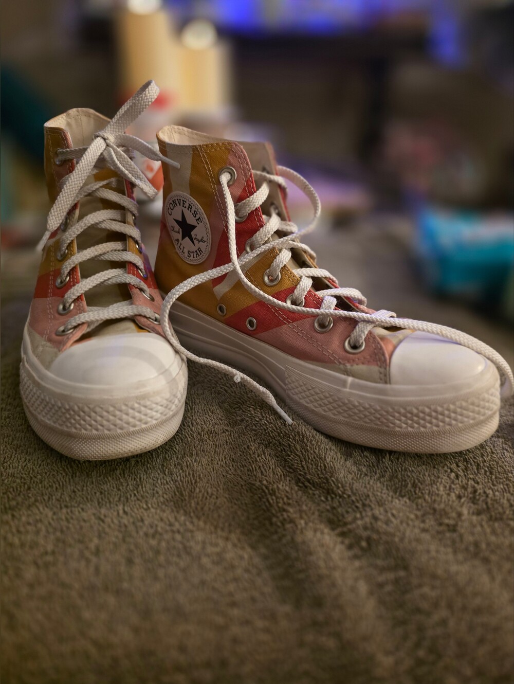 Converse Chuck Taylor All Star Platform High Top Sneakers - "Summer Spirit"